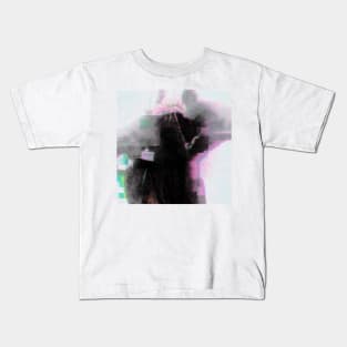 ANGEL - Abstract Glitch Art Kids T-Shirt